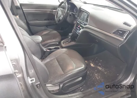 2018 Hyundai Elantra Limited из США, поврежденный, VIN KMHD84LF2JU575403